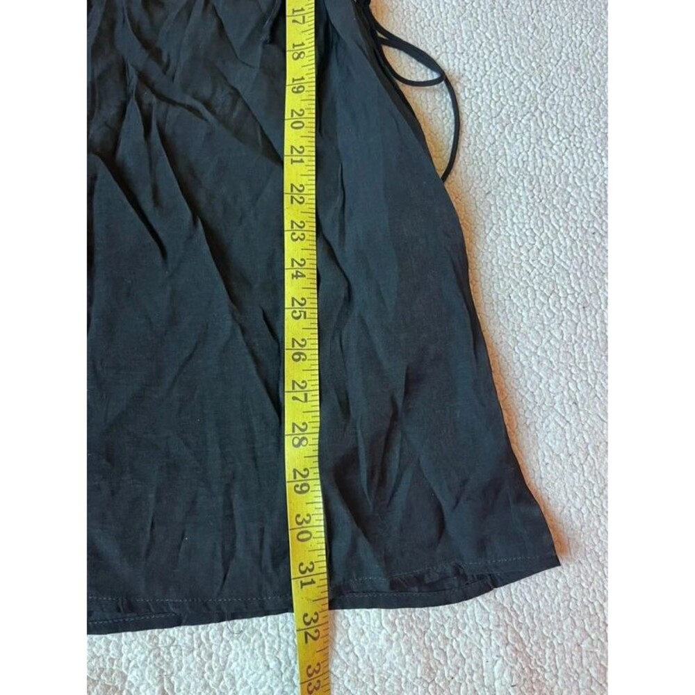 NWT Princess Polly Hazel Cut Out Mini Black Dress Womens 6 - Picture 6 of 6